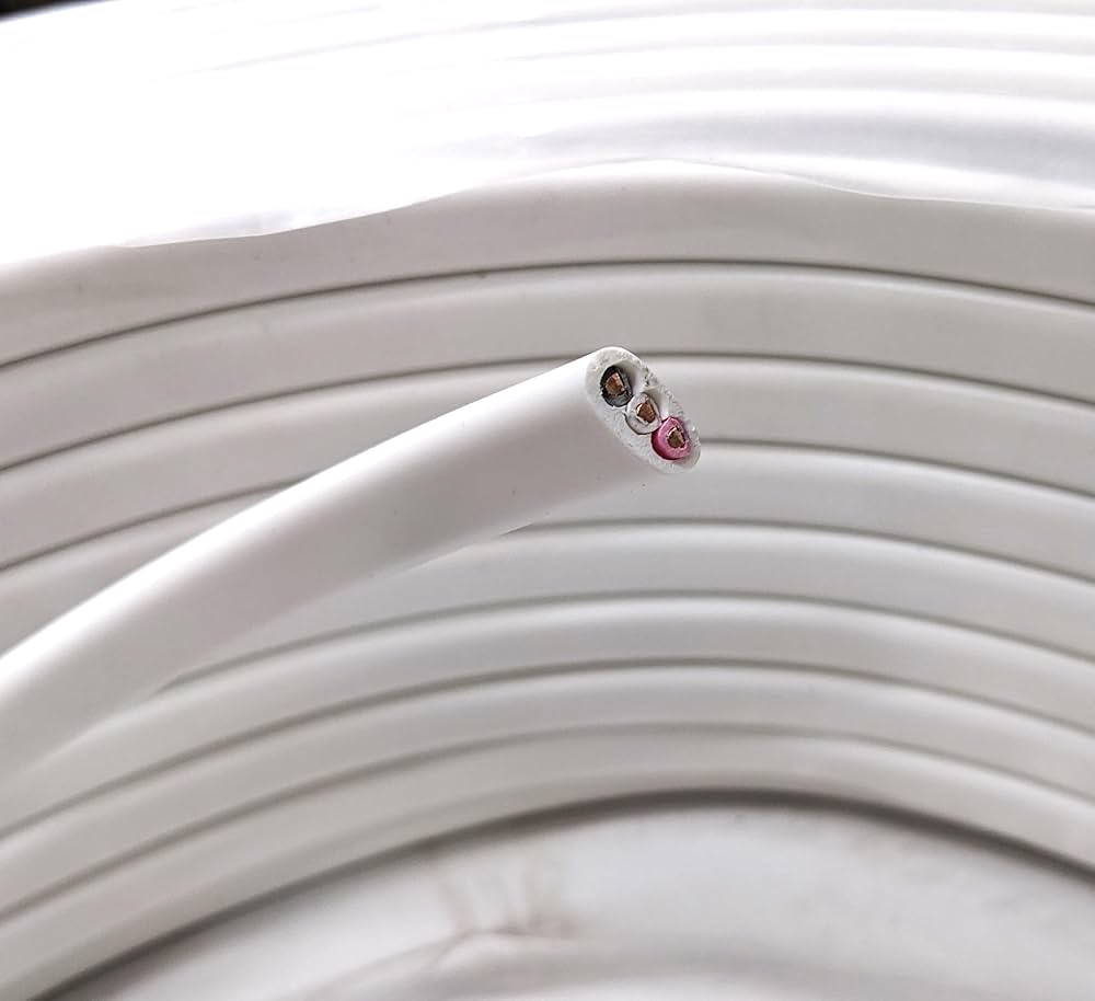 Amazon.co.jp: 弥栄電線 VVF(VA)1.6mm×3芯 白 【10m】 : 産業